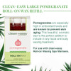 Clean + Easy Large Pomegranate Wax Refill - 3pk