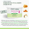 Clean + Easy BAREzilian hard wax