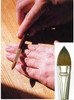 Master Kolinsky Nail Brush - Filbert # 10