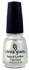 China Glaze Patent Leather Top Coat - .5oz / 915