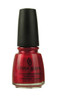 China Glaze Nail Polish Lacquer Red Pearl - .5oz