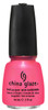 China Glaze Nail Polish Lacquer Pink Lumeria -.5oz