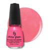 China Glaze Nail Polish Lacquer Pink Lumeria -.5oz