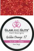 Glam & Glits Nail Art Glitter: Golden Orange - 1/2oz