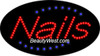 Electric Flashing & Chasing LED Sign: Nails