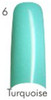 Lamour Color Nail Tips: Turquoise - 110ct