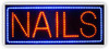 Electric LED Sign - Nails L093