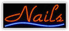 Electric LED Sign - Nails 2094