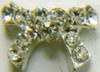 3D Rhinestones Crystal Nail Metal Charms B001