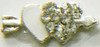 3D Rhinestones Crystal Nail Metal Charms B019
