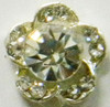 3D Rhinestones Crystal Nail Metal Charms B095
