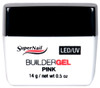 SuperNail LED/UV Builder Gel Pink 14g / 0.5oz