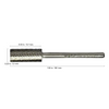 Titanium Small Barrel Carbide Bit - Fine 3/32"