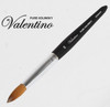 Valentino Pure Kolinsky Black Wood Handle #20