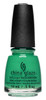 China Glaze Nail Polish Lacquer Emerald Bae! - .5oz