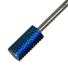 Blue Nano Coated Carbide Nail Drill Bit - 3/32" C-COARSE