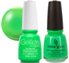 Gelaze Gel Polish & Nail Lacquer DUO In the Lime Light - .5 fl oz