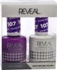 Reveal Gel Polish & Nail Lacquer Matching Duo - VIVID VIOLET - .5 oz