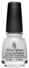 China Glaze Nail Polish Lacquer Don't Be a Snow-Flake - .5 oz