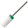 White Ceramic Large Barrel Nail Bit - 3/32" Shank - Coarse (Unchamfered Edge)