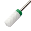 White Ceramic Large Barrel Nail Bit - 3/32" Shank - Coarse (Unchamfered Edge)