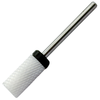 White Ceramic Large Barrel Nail Bit - 3/32" Shank - Extra Coarse (Unchamfered Edge)
