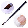 NDi beauty French Tip Brush Quarter Long Moon Shape