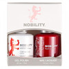 LeChat Nobility Gel Polish & Nail Lacquer Duo Set Grenadine - .5 oz / 15 ml