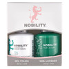 LeChat Nobility Gel Polish & Nail Lacquer Duo Set Teal - .5 oz / 15 ml