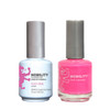 LeChat Nobility Gel Polish & Nail Lacquer Duo Set Foxy Pink - .5 oz / 15 ml