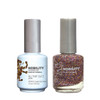 LeChat Nobility Gel Polish & Nail Lacquer Duo Set All That Glitz - .5 oz / 15 ml