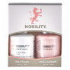 LeChat Nobility Gel Polish & Nail Lacquer Duo Set Faint Pink - .5 oz / 15 ml