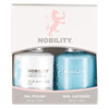 LeChat Nobility Gel Polish & Nail Lacquer Duo Set Blue Diamond - .5 oz / 15 ml