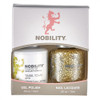 LeChat Nobility Gel Polish & Nail Lacquer Duo Set Tinsel Town - .5 oz / 15 ml