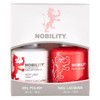 LeChat Nobility Gel Polish & Nail Lacquer Duo Set Hot Lava - .5 oz / 15 ml