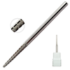 Titanium Under Nail Cleaner Safety Nail Carbide Bit -  3/32" Shank