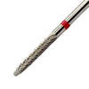 Titanium Under Nail Cleaner Safety Nail Carbide Bit (Fine / Silver) -  3/32" Shank
