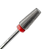 Titanium Volcano Tapered Carbide Bit - (FINE / SILVER) 3/32" Shank