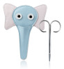 Rubis Switzerland Nail Scissor with Elephant Pouch - K416