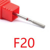NDi beauty Diamond Drill Bit - 3/32 shank (FINE) - F20