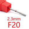 NDi beauty Diamond Drill Bit - 3/32 shank (FINE) - F20