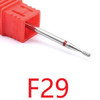 NDi beauty Diamond Drill Bit - 3/32 shank (FINE) - F29