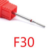NDi beauty Diamond Drill Bit - 3/32 shank (FINE) - F30
