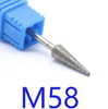NDi beauty Diamond Drill Bit - 3/32 shank (MEDIUM) - M58