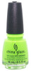 China Glaze Nail Polish Lacquer Frozen In Lime - .5oz
