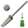 NDi beauty Volcano Radius Carbide Bit - (COARSE / SILVER) 3/32"