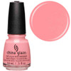 China Glaze Nail Polish Lacquer Eat, Pink, Be Merry -.5oz