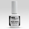 NDi beauty Milky White LED/UV No Wipe Gel Top - .5 oz