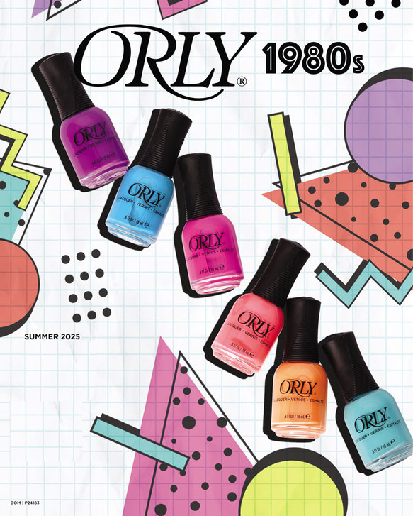 ORLY 1980s Limited Edition Nail Polish – Summer 2025 Retro Neon Collection