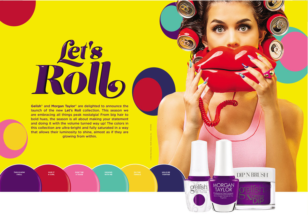 Gelish Let’s Roll collection for Summer 2025